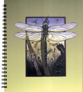 Spiral-bound Go Wild! Journal: Dragonfly Book