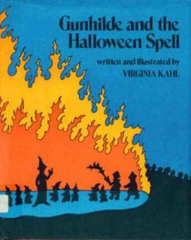 Hardcover Gunhilde and the Halloween Spell Book