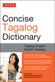 Paperback Tuttle Concise Tagalog Dictionary: Tagalog-English English-Tagalog (Over 20,000 Entries) Book