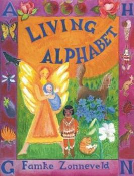 Hardcover Living Alphabet Book