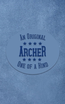 Paperback Archer: Personalized Writing Journal for Men Book