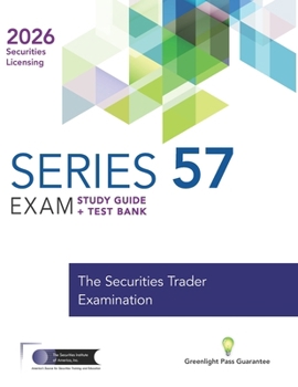 Paperback Series 57 Exam Prep Study Guide + Test Bank Book