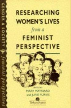 Paperback Researching Women'S Lives (Gender & Society Feminist Perspectives) Book