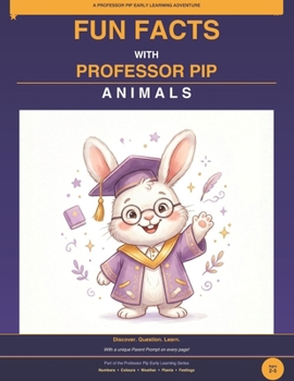 Paperback Fun Facts With Professor Pip: Animals Book