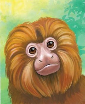 Hardcover Tim, the Golden Lion Tamarin Book