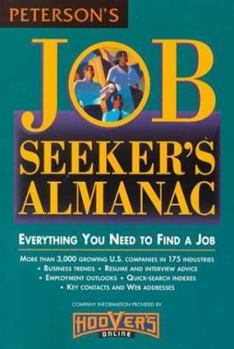 Paperback Peterson's Job Seeker's Almanac Book