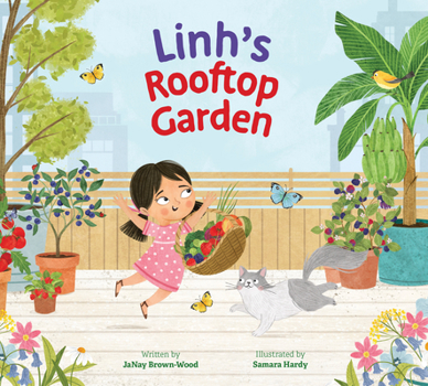 Paperback Linh's Rooftop Garden Book