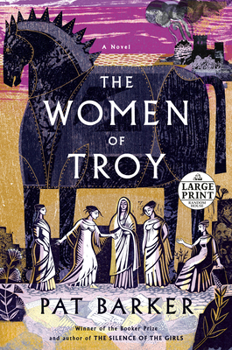 Paperback The Women of Troy [Large Print] Book