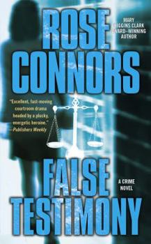 Mass Market Paperback False Testimony: A Crime Novel Book