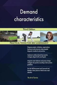 Paperback Demand characteristics Third Edition Book