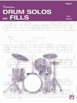 Paperback Drum Solos and Fill-Ins for the Progressive Drummer, Bk 2 (Ted Reed Publications, Bk 2) Book