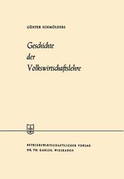 Paperback Geschichte Der Volkswirtschaftslehre [German] Book
