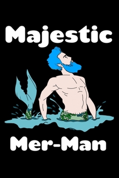 Paperback Majestic Mer Man: Personal Expense Tracker Book