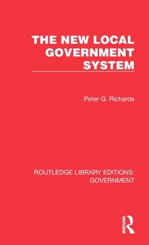 Hardcover The New Local Government System Book