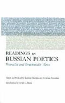 Paperback Readings in Russian Poetics: Formalist and Structuralist Views Book