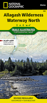 Loose Leaf Allagash Wilderness Waterway North Map Book