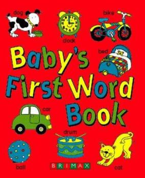 Board book Baby's First Word Book--Large Book