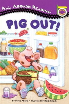 Paperback Pig Out! [With 24 Flash Cards] Book
