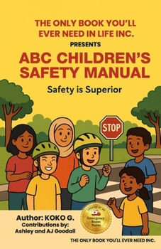 Paperback ABC Children's Safety Manual Book