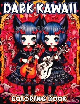 Paperback Dark Kawaii: Coloring Book for Adults Featuring Horror Spooky Cute Chibi Nightmare - A Creepy Color Me Adventure for Goths Book