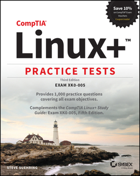 Paperback Comptia Linux+ Practice Tests: Exam Xk0-005 Book