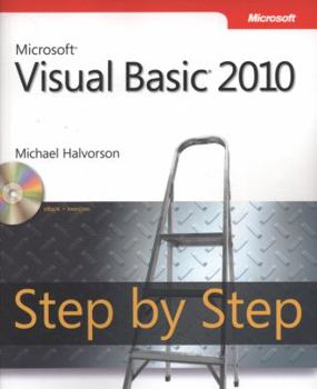 Paperback Microsofta Visual Basica 2010 Step by Step Book