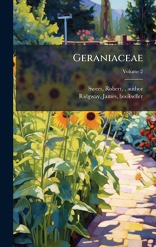Hardcover Geraniaceae Book