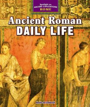 Library Binding Ancient Roman Daily Life Book