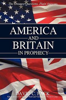 Paperback America and Britain in Prophecy Book