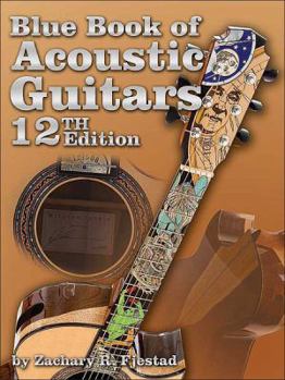 Paperback Blue Book of Acoustic Guitars [With CDROM] Book