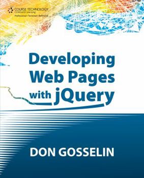 Paperback Developing Web Pages with jQuery Book
