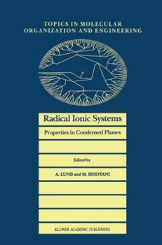 Paperback Radical Ionic Systems: Properties in Condensed Phases Book