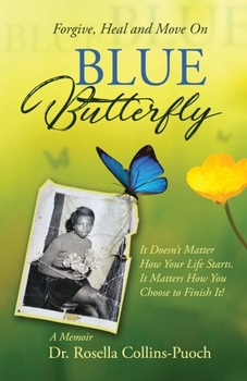 Paperback BLUE Butterfly [Large Print] Book