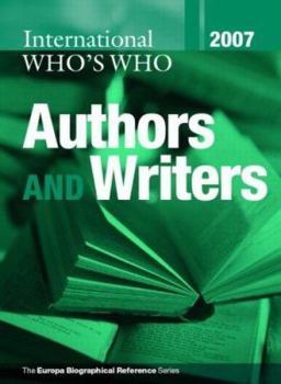 Hardcover International Who's Who of Authors and Writers Book