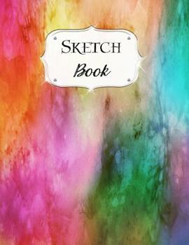 Sketch Book: Watercolor Sketchbook Scetchpad for Drawing or Doodling Notebook Pad for Creative Artists #10 Pink Orange Green