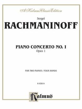 Paperback Piano Concerto No. 1 in F-sharp Minor, Op. 1 (Kalmus Edition) Book