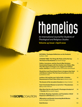 Paperback Themelios, Volume 45, Issue 1 Book