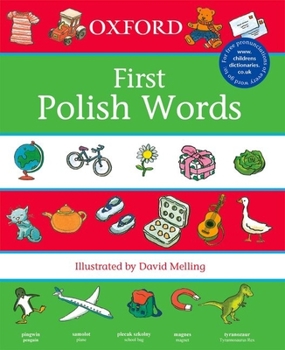 Paperback First Polish Words Book