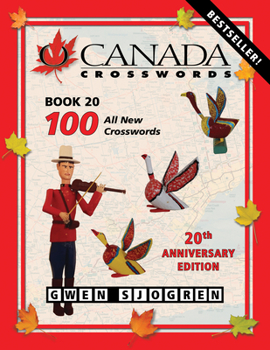 Paperback O Canada Crosswords, Book 20 Book