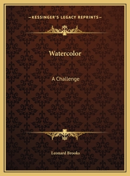 Hardcover Watercolor: A Challenge Book