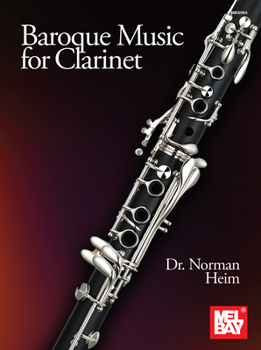 Paperback Baroque Music for Clarinet Book