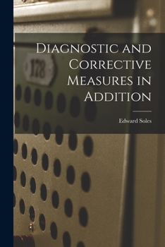 Paperback Diagnostic and Corrective Measures in Addition Book