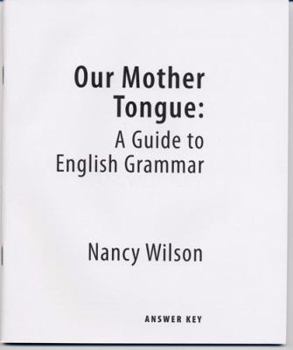 Paperback Our Mother Tongue Teacher (Guide to English Grammar) Grd 5-8 Book