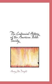 The Centennial History of the American Bible Society