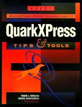 Paperback Qui's Quarkxpress Tips and Tools Book