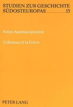 Paperback Gobineau Et La Grèce [French] Book