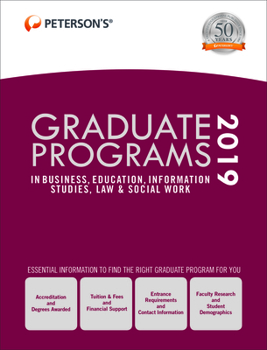 Graduate Programs in Business, Education, Information Studies, Law & Social Work 2019 (Grad 6)