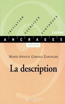 Paperback La description [French] Book