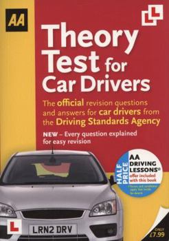 Paperback Theory Test for Car Drivers: The Official Revision Questions and Answers for Car Drivers from the Driving Standards Agency (AA Driving Test) Book