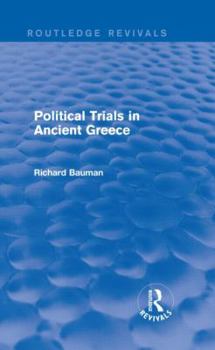 Hardcover Political Trials in Ancient Greece (Routledge Revivals) Book